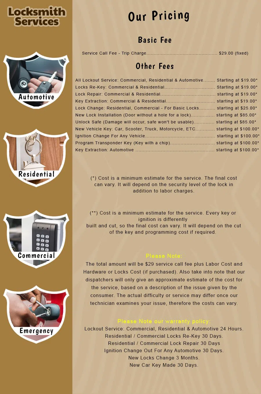 Lumberton Locksmith Lumberton, NJ 609-495-9003